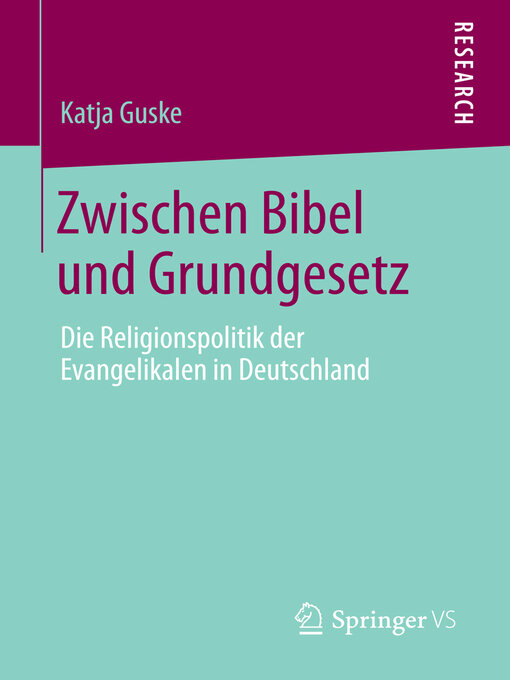 Title details for Zwischen Bibel und Grundgesetz by Katja Guske - Available